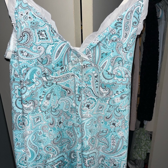Blue Paisley Teddy - Picture 3 of 6